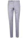 Incotex Slim Fit Chino Trousers In Gray
