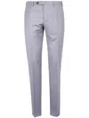 Incotex Slim Fit Chino Trousers In Blue