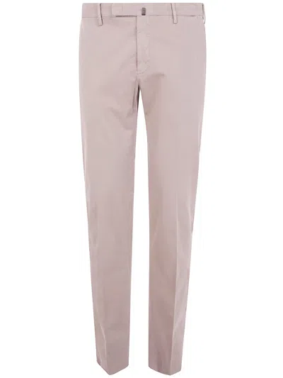 Incotex "chino Slim Fit" Trousers In Pink