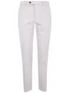 Incotex Slim Fit Chino Trousers In White