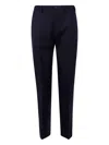 Incotex "chino Straight Fit" Trousers In Blue