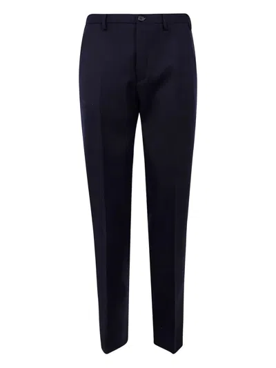 INCOTEX "CHINO STRAIGHT FIT" TROUSERS,1T0008.1161A 820 DARK BLUE