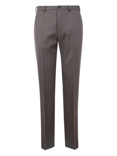 INCOTEX "CHINO STRAIGHT FIT" TROUSERS,1T0008.1161A 610 MEDIUM BROWN