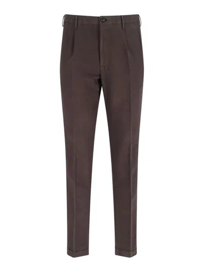 INCOTEX PANTALÓN CASUAL - MARRÓN
