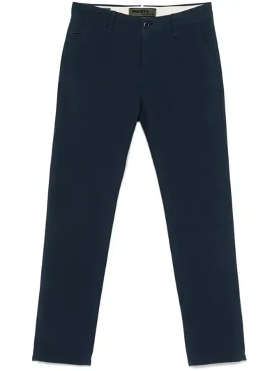 Incotex Chino Trousers In Blue