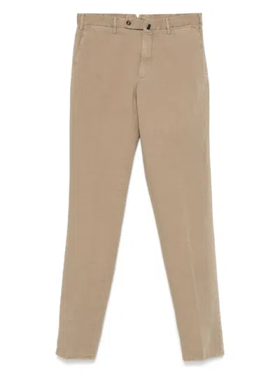 Incotex Chinolino Trousers In Neutral