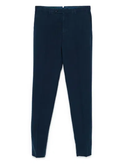 Incotex Chinolino Trousers In Blue