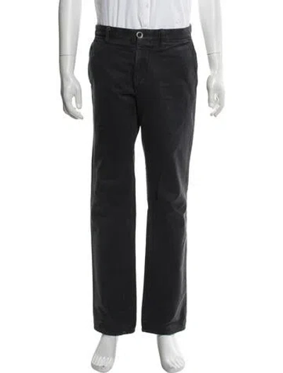 Pre-owned Incotex Chinos In Black