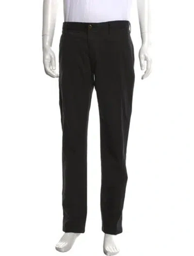 Pre-owned Incotex Chinos In Black