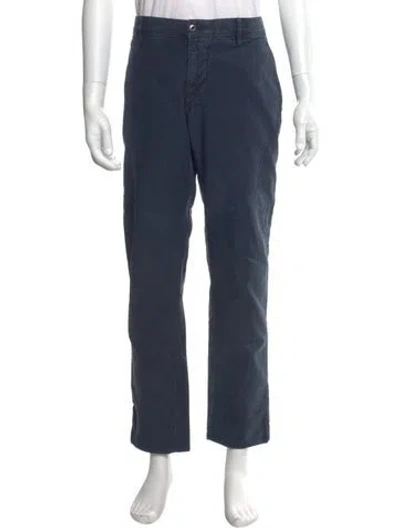 Pre-owned Incotex Chinos In Blue