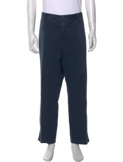 Pre-owned Incotex Chinos In Blue
