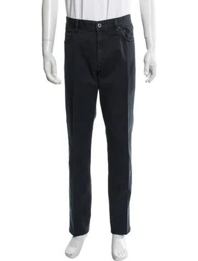 Pre-owned Incotex Chinos In Blue