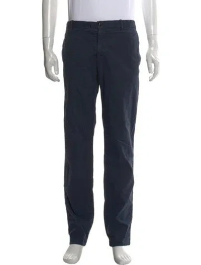 Pre-owned Incotex Chinos In Blue