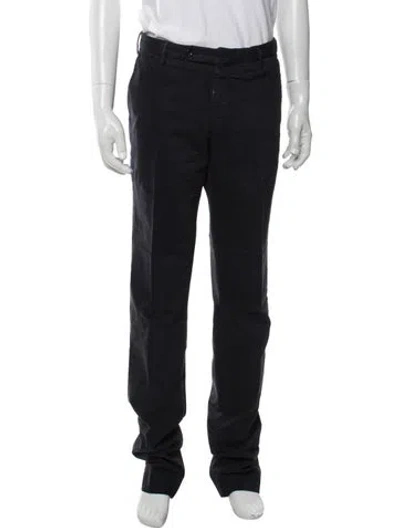 Pre-owned Incotex Chinos In Blue