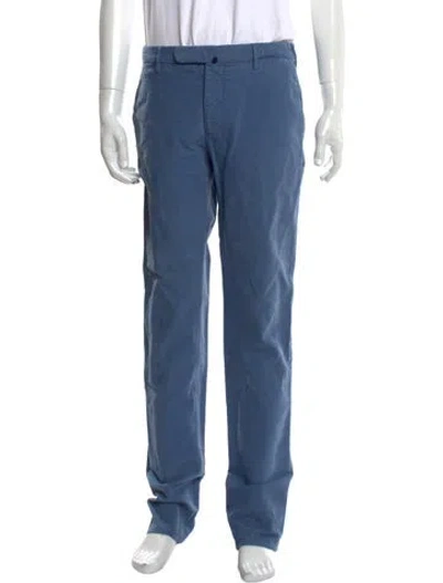 Pre-owned Incotex Chinos In Blue