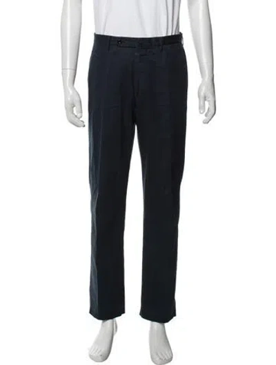 Pre-owned Incotex Chinos In Blue