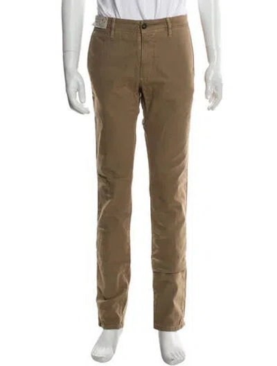 Pre-owned Incotex Chinos In Brown