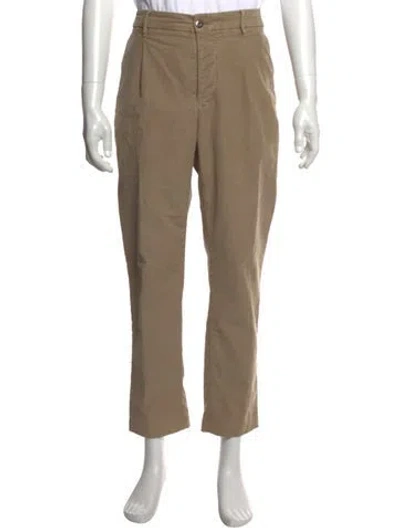 Pre-owned Incotex Chinos In Brown