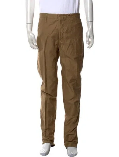 Pre-owned Incotex Chinos In Brown
