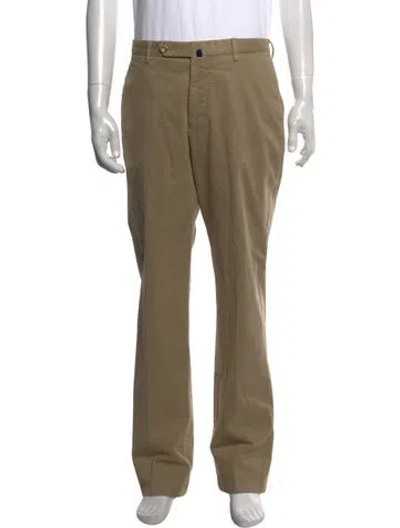Pre-owned Incotex Chinos In Brown/neutrals