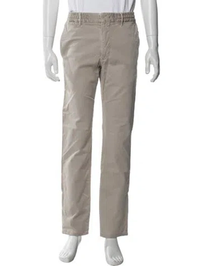 Pre-owned Incotex Chinos In Gray