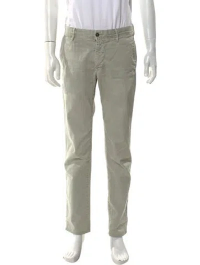 Pre-owned Incotex Chinos In Green