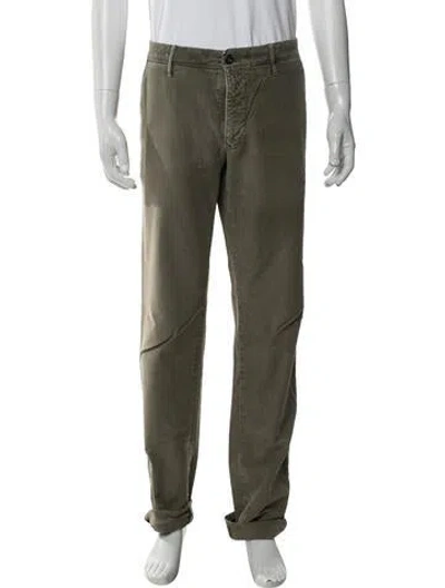 Pre-owned Incotex Chinos In Green