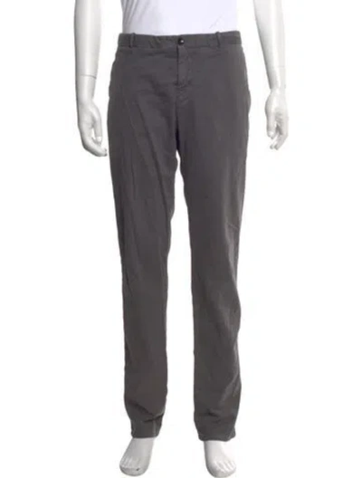 Pre-owned Incotex Chinos In Grey