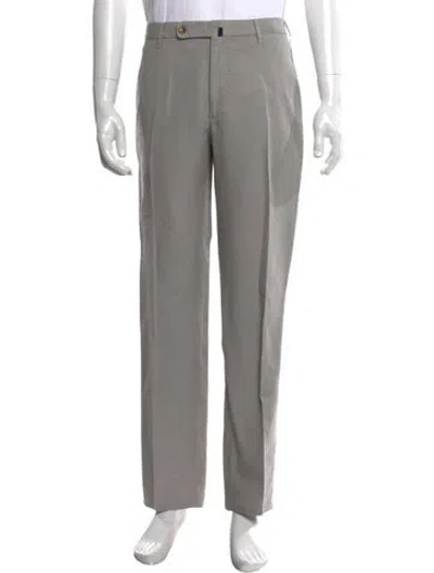 Pre-owned Incotex Chinos In Grey