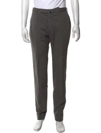 Pre-owned Incotex Chinos In Grey