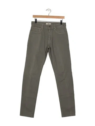 Pre-owned Incotex Chinos In Grey