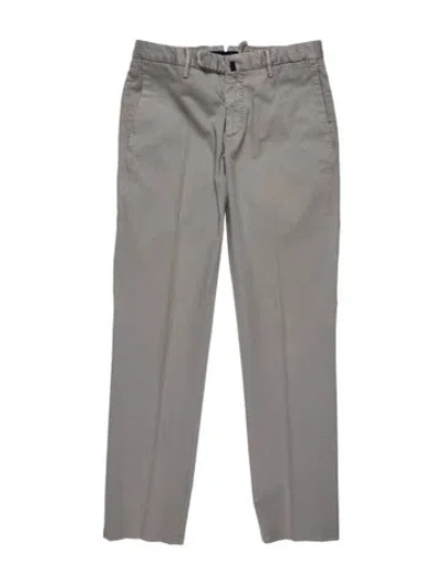 Pre-owned Incotex Chinos In Grey