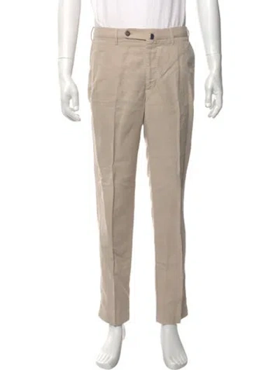 Pre-owned Incotex Chinos In Neutral