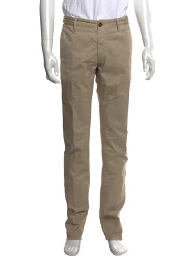 Pre-owned Incotex Chinos In Neutral