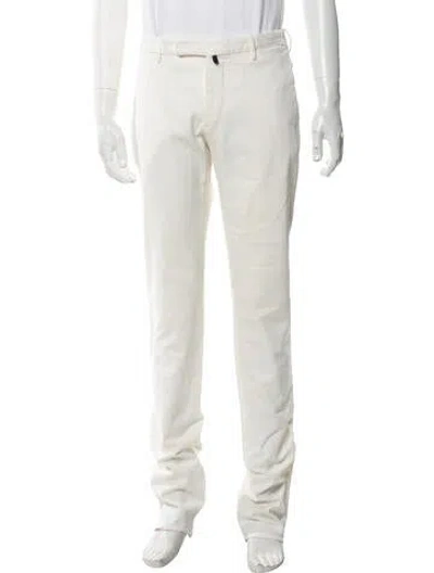 Pre-owned Incotex Chinos In Neutrals