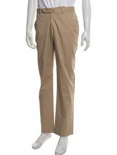Pre-owned Incotex Chinos In Neutrals