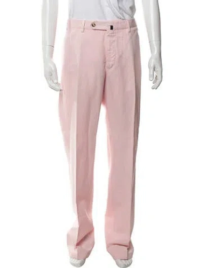 Pre-owned Incotex Chinos In Pink
