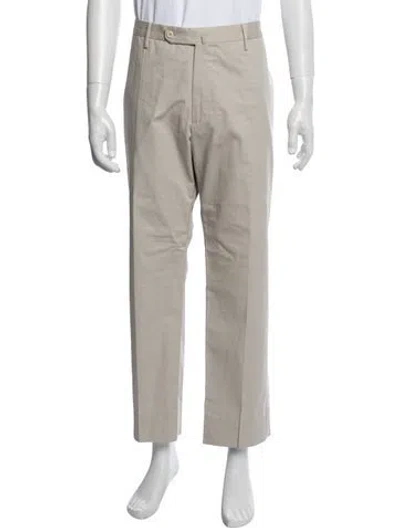 Pre-owned Incotex Chinos W/ Tags In Grey