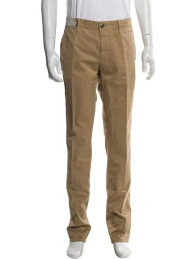Pre-owned Incotex Chinos W/ Tags In Neutral