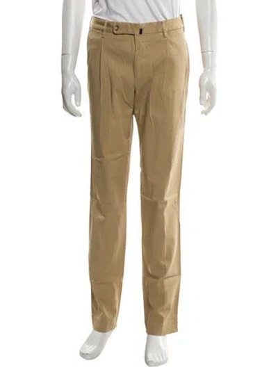 Pre-owned Incotex Chinos W/ Tags In Neutral