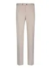 Incotex Tapered Trousers In Neutral