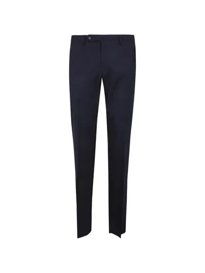 Incotex Classic Chino Trousers In Black