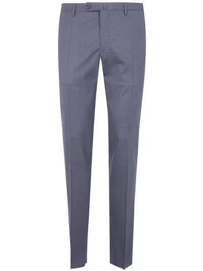 Incotex Classic Chino Trousers In Blue