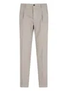 Incotex Classic Pants In Taupe