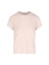 Incotex Classic T-shirt In Rosa