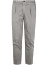 Incotex Classic Trousers In Grey