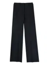 Incotex Concealed-fastening Trousers In Black