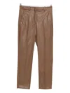 Incotex Concealed-fastening Trousers In Brown
