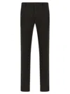 Incotex Vichy-patterned Trousers In Brown