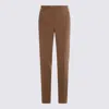 Incotex Relaxed Fit Trousers Featuring Pockets In Brown